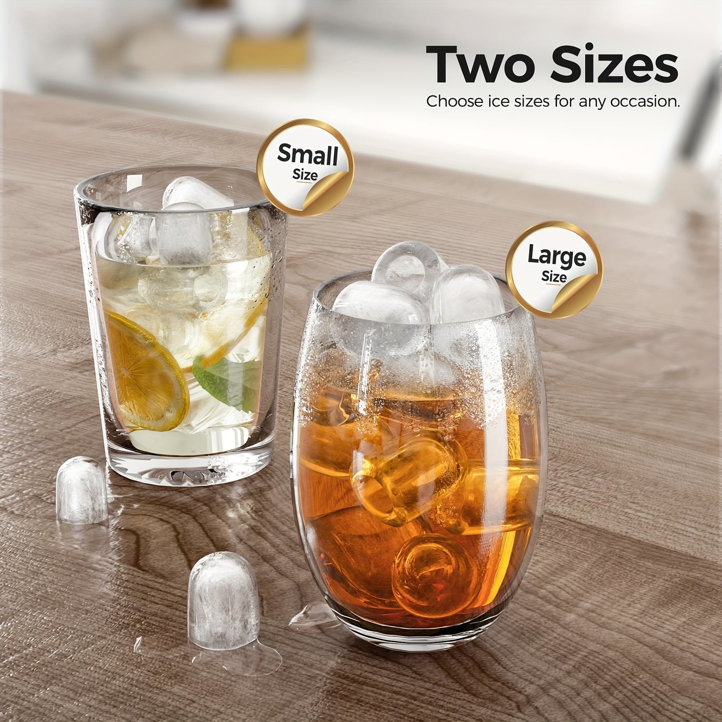 45lbs Daily Countertop Pebble Ice Maker Machine - High-Capacity Sonic Ice Maker with Self-Cleaning, 24hr Timer, LED Panel, and Ice Scoop/Basket - Perfect for Home, Bar, and Party Use in Stainless Steel Silver Finish