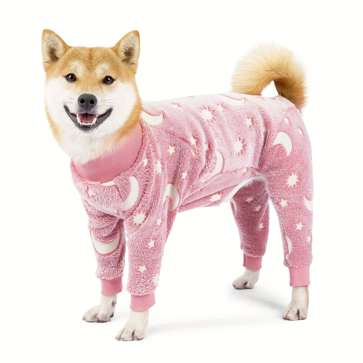 New Winter Pajamas For Pets, Large Dog Pajamas, Golden Hair Home Clothes, Anti-shedding, Dog Warm Soothing Pajamas