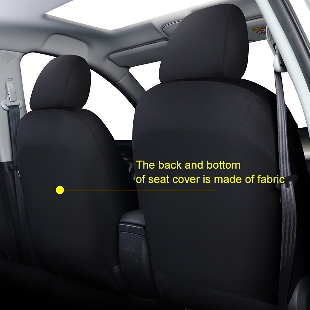 Universal Leather Car Seat Covers Front And Rear Seat Covers Suitable For 90% Of The Car Models