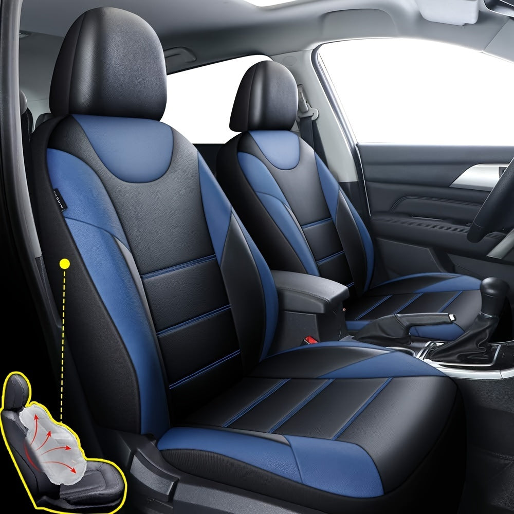 Universal Leather Car Seat Covers Front And Rear Seat Covers Suitable For 90% Of The Car Models