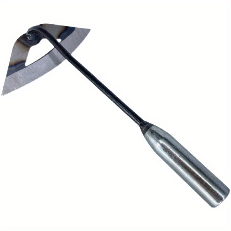 Premium GardenMaster All-Steel Hardened Hollow Hoe - Effortless Weeding, Raking, and Cultivating Tool for Efficient Garden Maintenance, Durable, Rust-Resistant, and Long-Lasting, Perfect for Vegetable Gardens, Garden Houses,