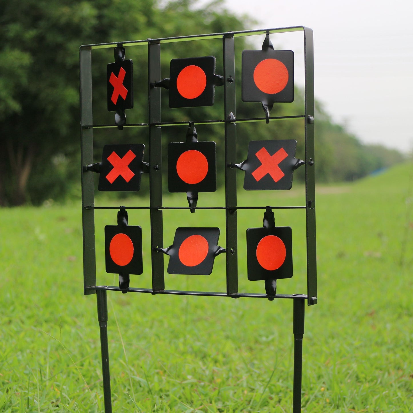 9-Square Grid Target Shooting Trainer - Enhance Marksmanship with Interactive Game, Accessories, and Realistic Training Experience