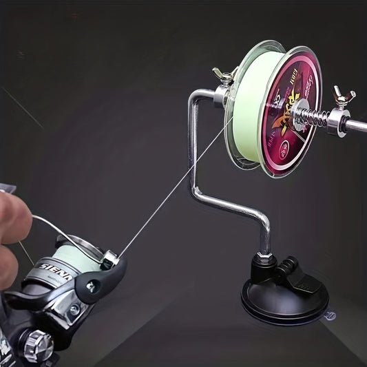 A Fishing Line Spooler Made Of Aluminum Alloy, Suitable For Outdoor Fishing Line Winding.