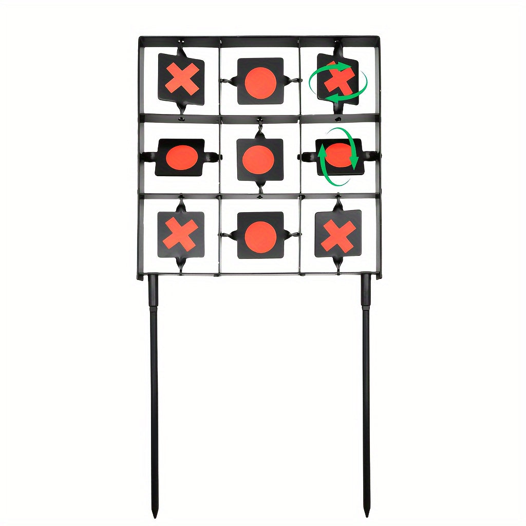 9-Square Grid Target Shooting Trainer - Enhance Marksmanship with Interactive Game, Accessories, and Realistic Training Experience