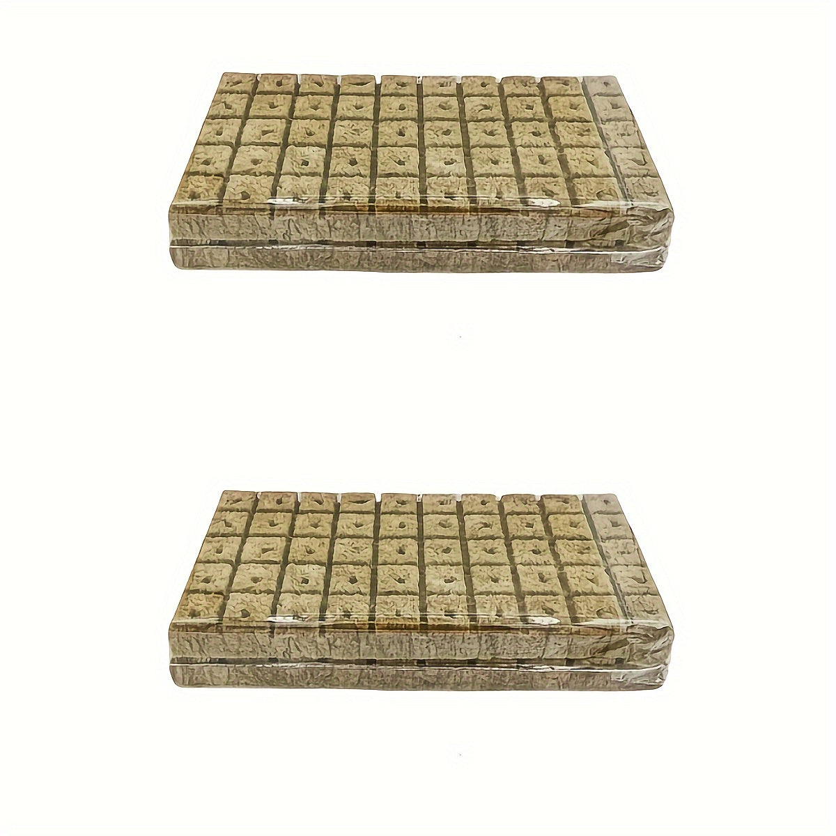 [100/200/300pcs Rockwool Starter Cubes] 100/200/300pcs Rockwool/ Stonewool Starter Cubes for Cuttings, Plant Propagation, and Seed Starting, Plant Germination Equipment