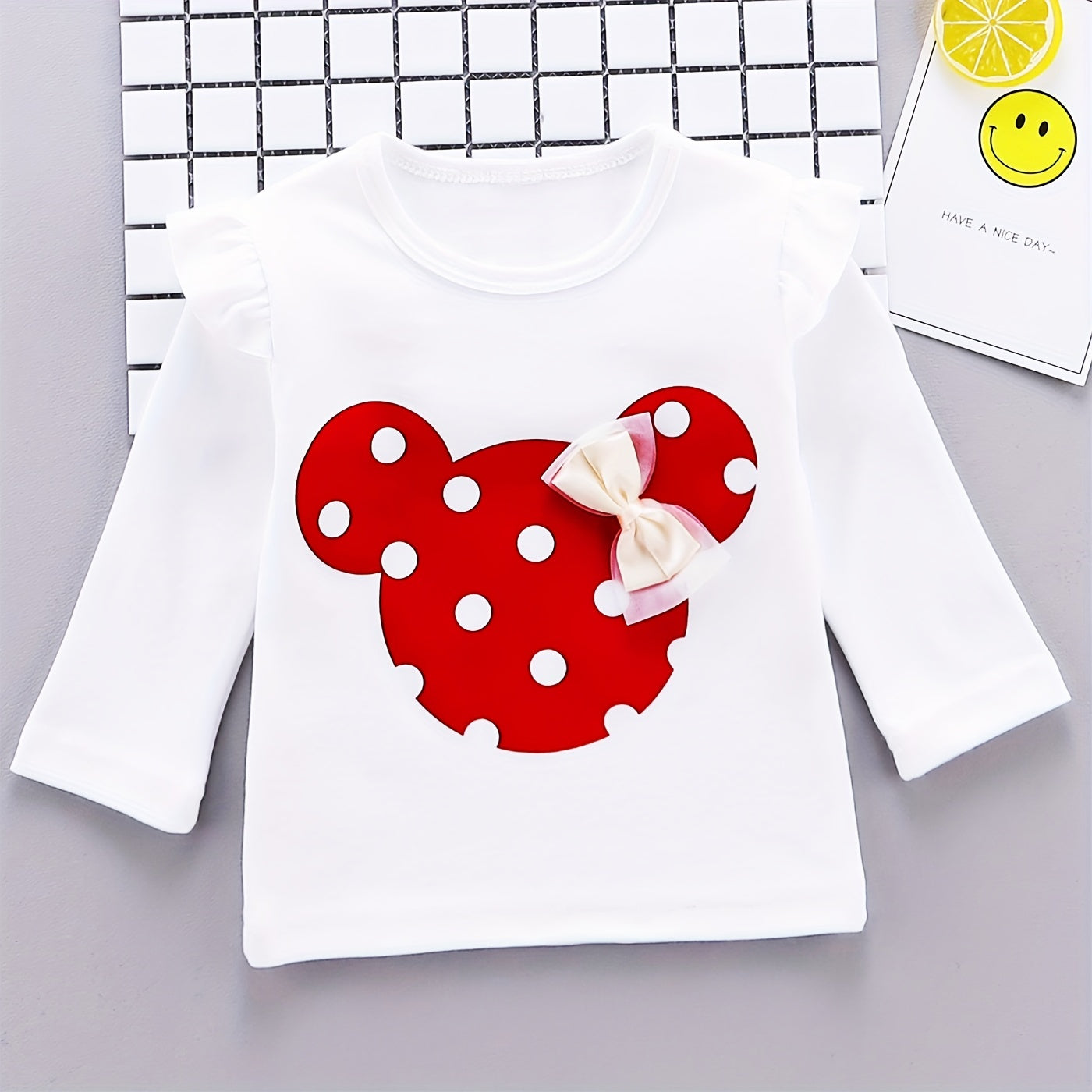 Baby Girl Clothes 2 Pieces Long Sleeved Cute Toddler Infant Outfits Kids Tops and Pants Set