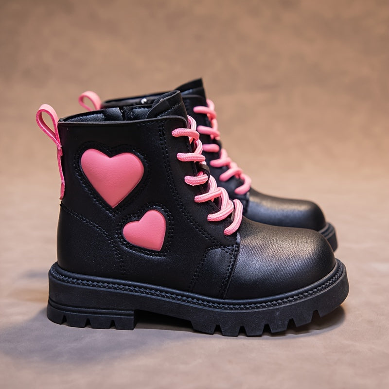 Lovely Bear - Ankle Boots For Girls - Lightweight, Non - Slip, With Zipper Closure, Waterproof, Warm And Comfortable For Indoor And Outdoor Travel In Winter.