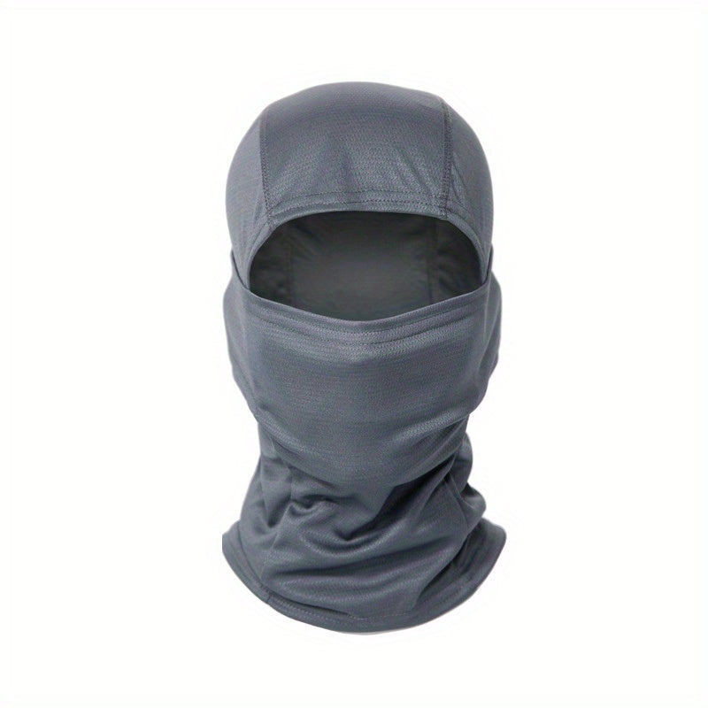 Camouflage Balaclava Cap for Outdoor Sports, Hiking, and Cycling - Sun Protection and Moisture-Wicking Headwear Christmas Gift