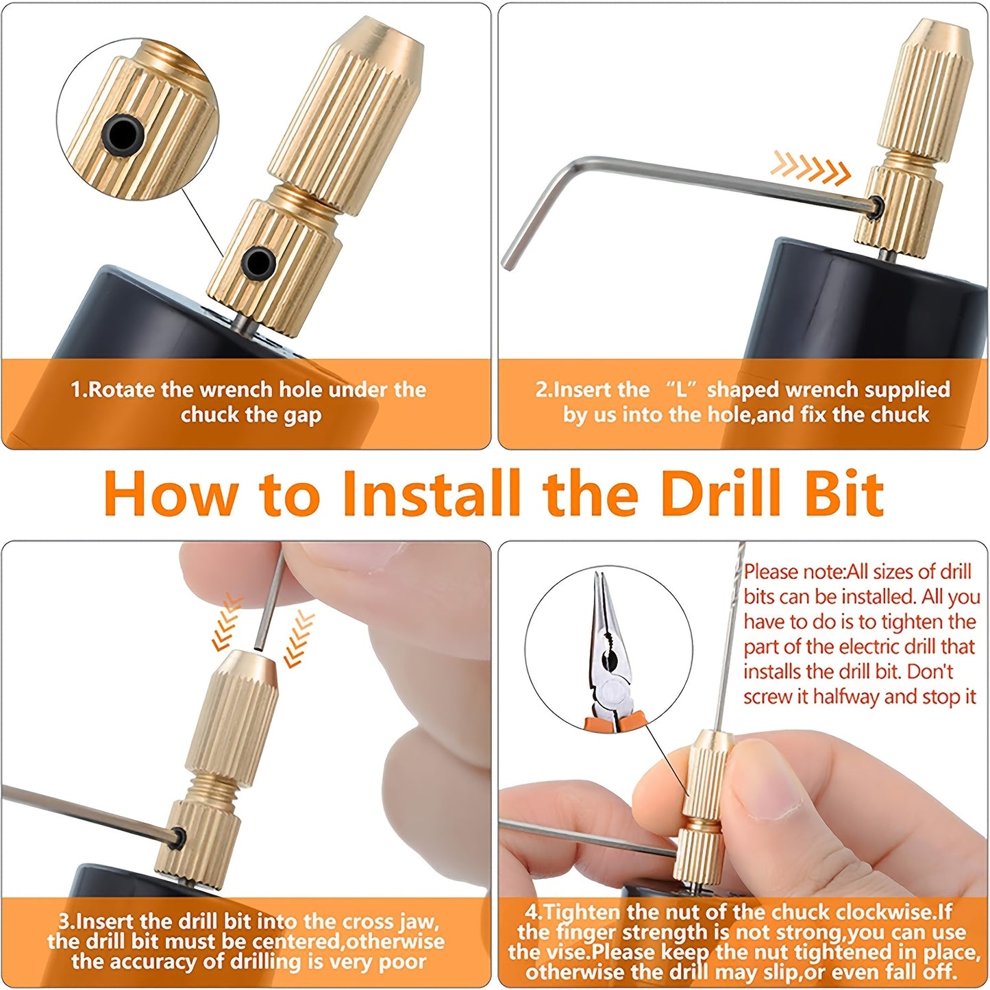 Portable Crafts Drip DIY Electric Punching Drill, Mini Electric Drill Handmade Drill Eyelet Punching Kit For Necklaces, Earrings, Jewellery, Pendants, Keychains And Other DIY Crafts.