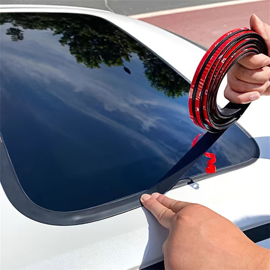 78.74inch Car Sealing Strip for Front Windshield, T-Shaped Seal for Sunroof to Prevent Leaks And Soundproofing.