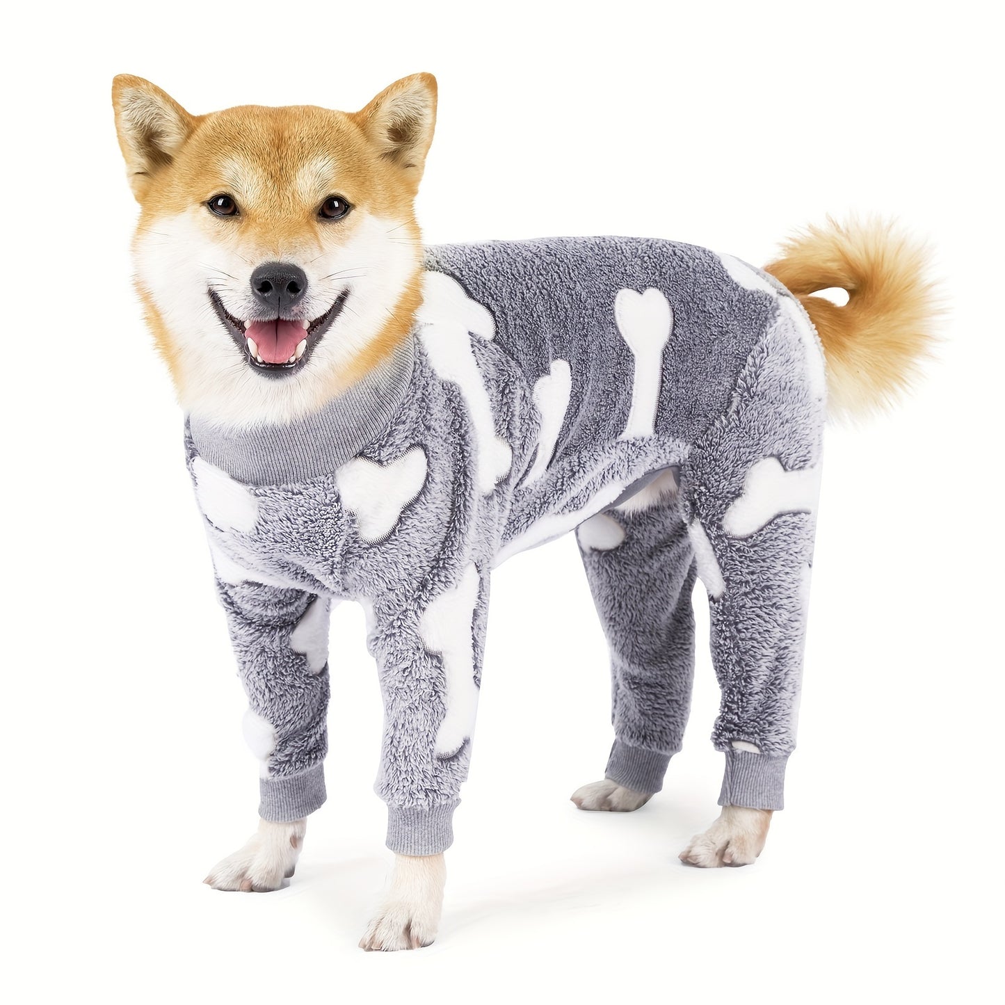 New Winter Pajamas For Pets, Large Dog Pajamas, Golden Hair Home Clothes, Anti-shedding, Dog Warm Soothing Pajamas