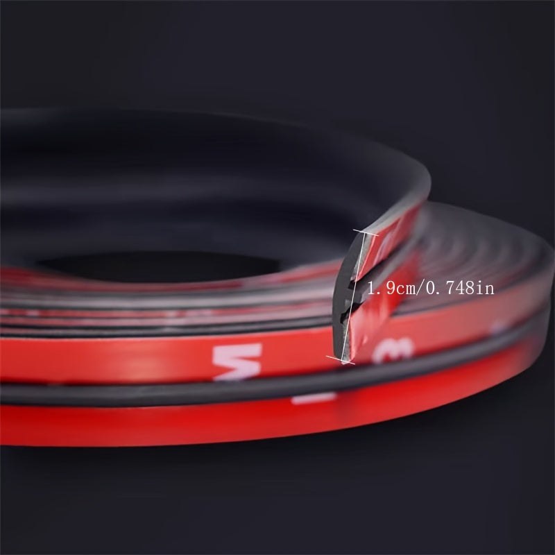 78.74inch Car Sealing Strip for Front Windshield, T-Shaped Seal for Sunroof to Prevent Leaks And Soundproofing.