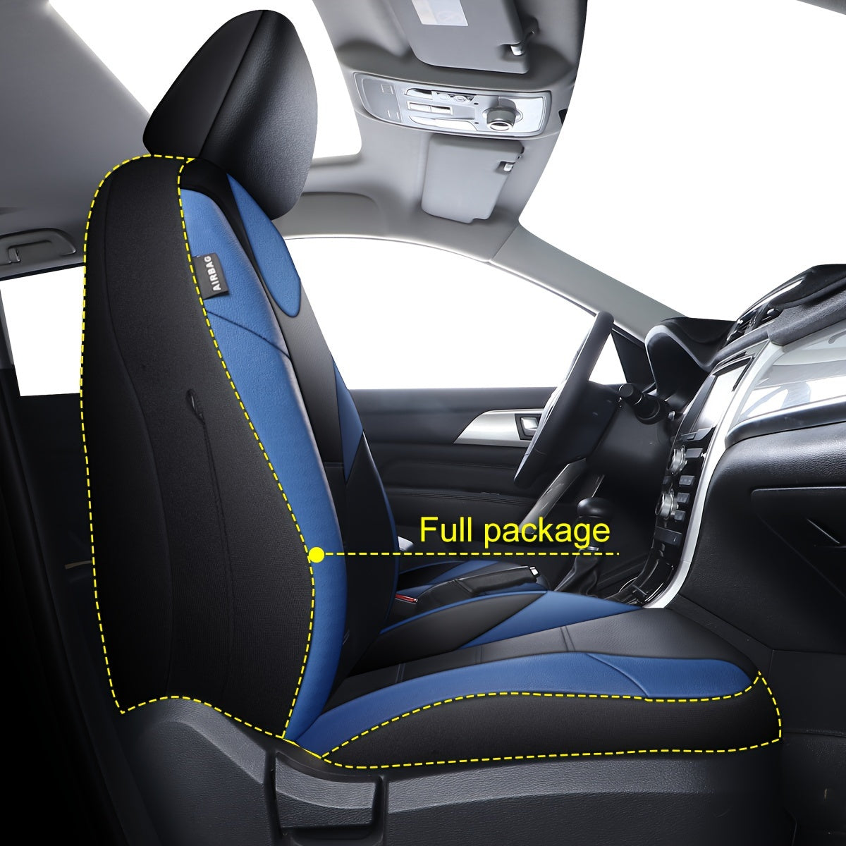 Universal Leather Car Seat Covers Front And Rear Seat Covers Suitable For 90% Of The Car Models