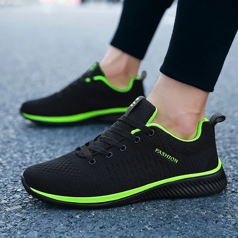 Fashion Men's Casual Shoes Lightweight Comfortable Walking Sneakers Mesh Training Shoes Male Tenis Masculino 2020