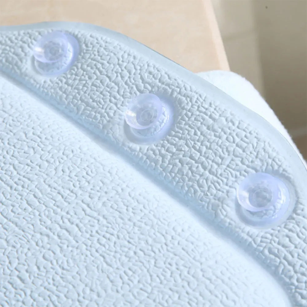 Soft Portable Bathtub Bath pillow Pillow Headrest Waterproof With Suction Cups PVC Bath Pillows Cushion Head Neck Rest Pillows