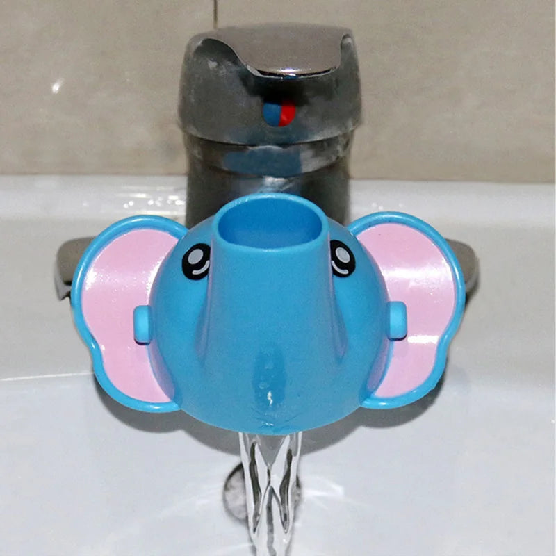 Lovely Cartoon Faucet Extender for Kids Hand Washing In Bathroom Sink Accessories Kitchen Convenient for Baby Washing Helper