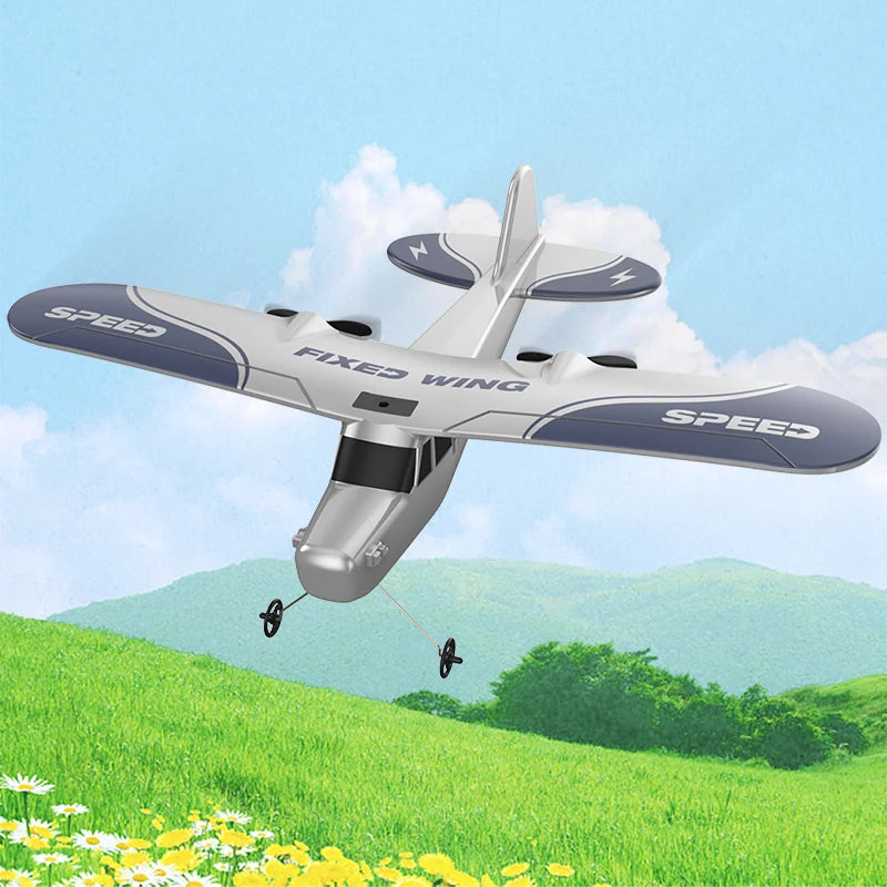 2.4G TY9 RC Glider With LED Hand Throwing Wingspan Remote Control Plane Model Electric Aldult Professional Drone Toys for boys