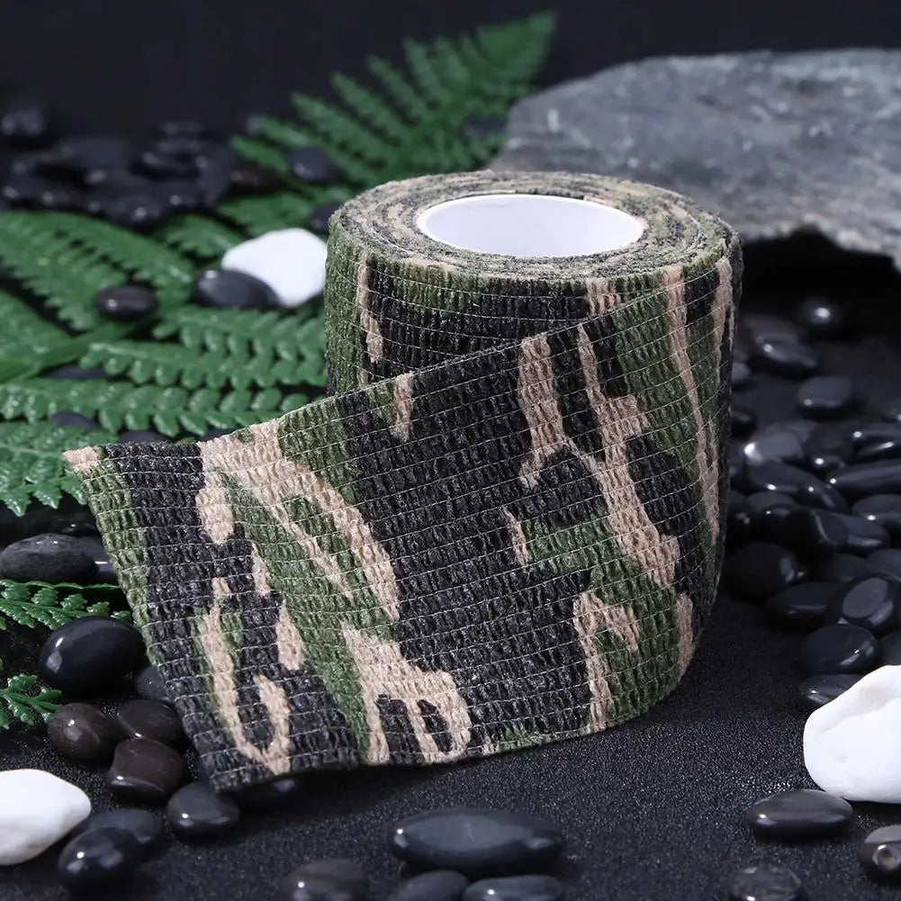 Camouflage Tattoo Grip Bandage Cover Wraps Tapes Nonwoven Waterproof Self Adhesive Finger Wrist Protection Tattoo Accessories