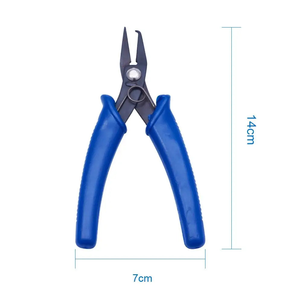 1pcs Split Ring Opener Jewelry Plier Jump Rings Tweezers Pliers Polishing Jewelry Finding Making Beading Tools