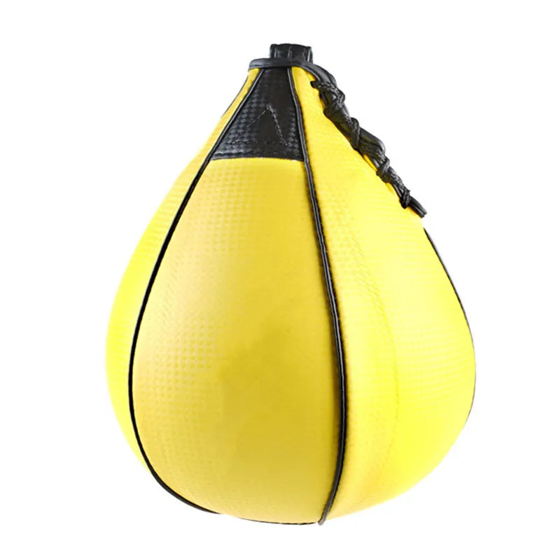 Boxing Speed Ball with Inflator Gourd Hook Pear Double End Boxing Ball for Muay Thai Boxing Punching Sandbag Punching Bag