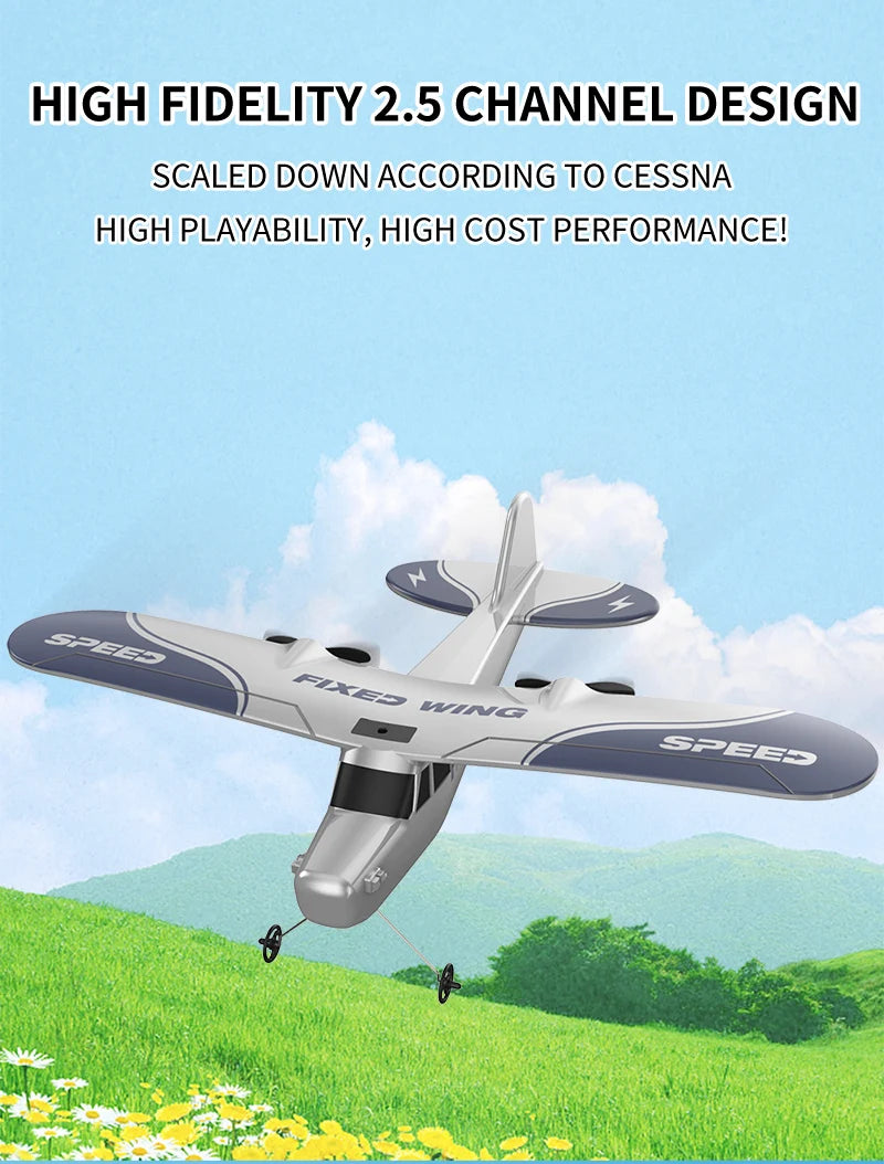 2.4G TY9 RC Glider With LED Hand Throwing Wingspan Remote Control Plane Model Electric Aldult Professional Drone Toys for boys