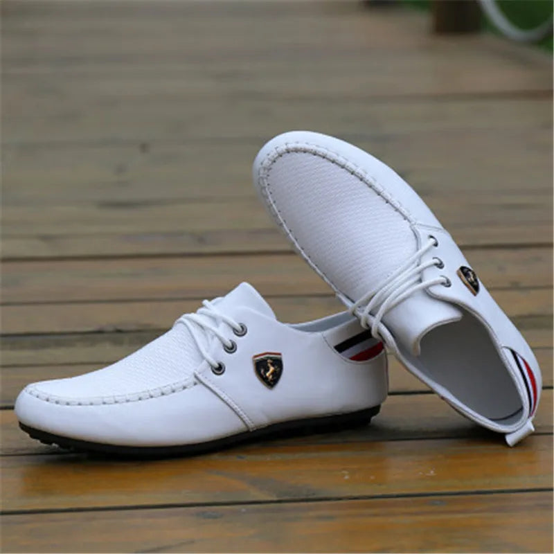 Hot Sale Leather Men Shoes Casual Comfortable Loafers Moccasins High Quality Shoes Male Lightweight Driving Footwear 2020 New