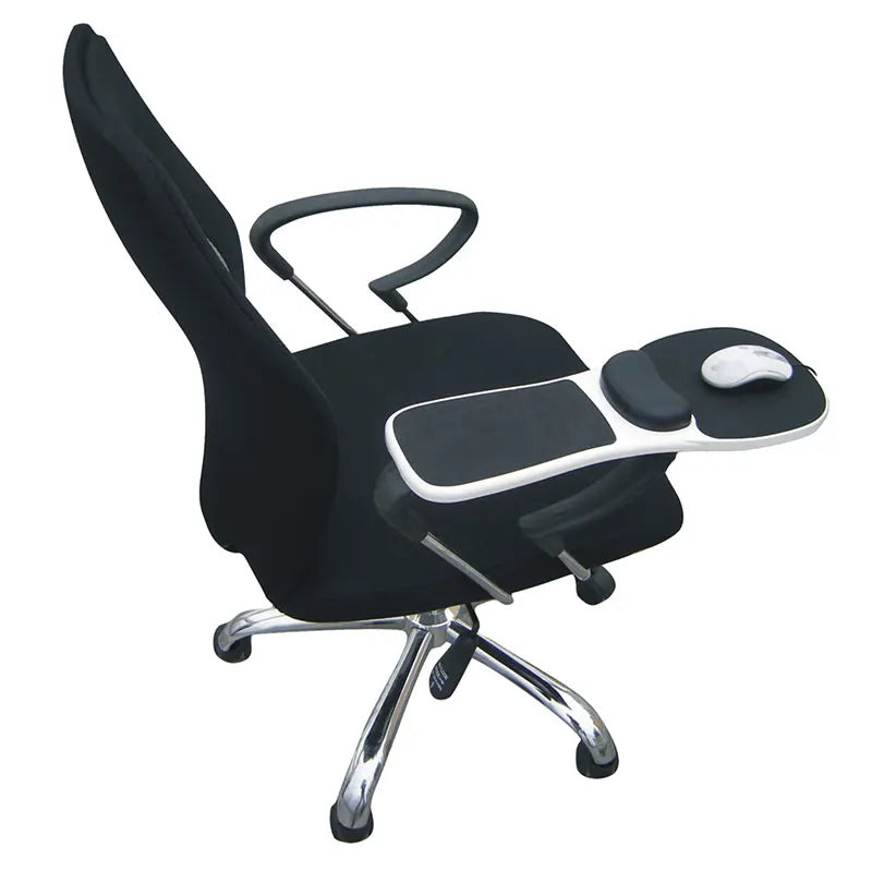 Vinlo Armrest Table,Home Office Desk and Chair Extender,Memory Foam Wrist Rest,Computer Hand Rest Mouse Pad, Chair Arm Mouse Pad