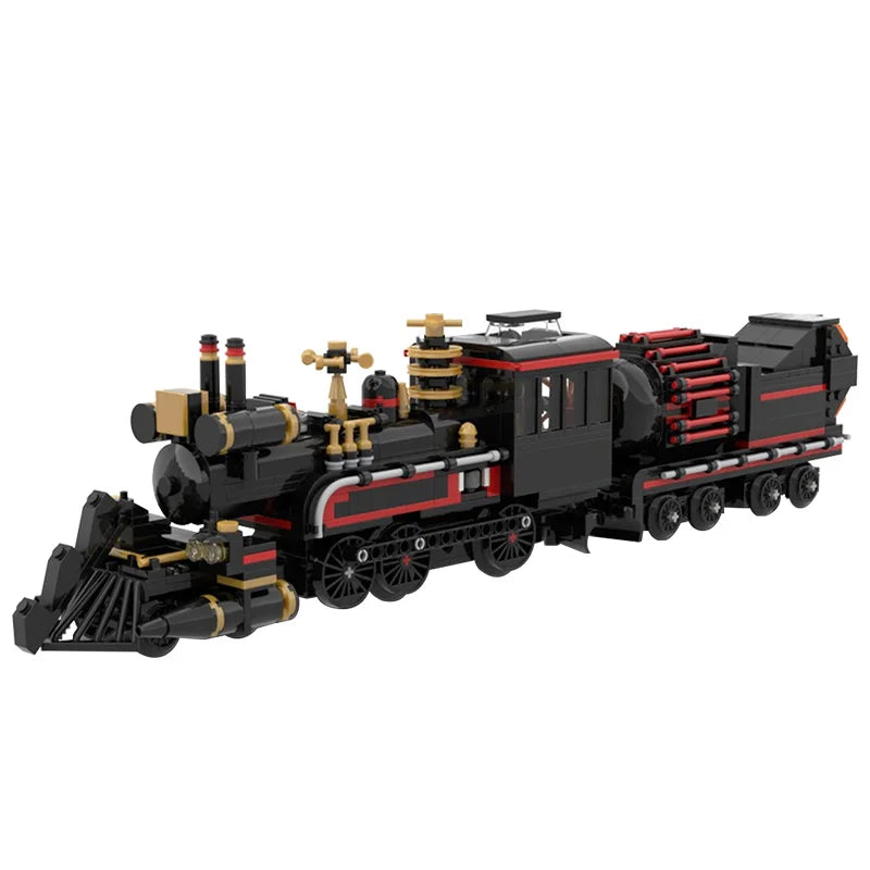 Moc High-Tech City Train Railways Building Blocks Set Retro Steam Train Carriage Bricks Constructor DIY Toys Birthday xmas Gifts