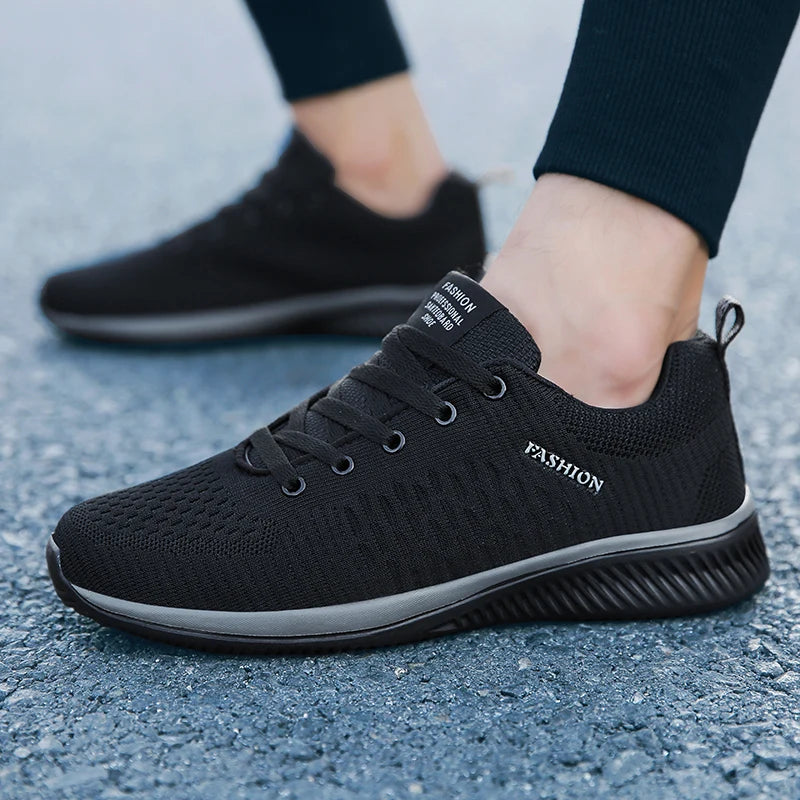 Fashion Men's Casual Shoes Lightweight Comfortable Walking Sneakers Mesh Training Shoes Male Tenis Masculino 2020