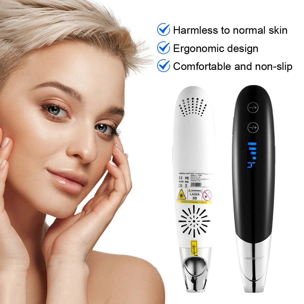 Laser Picosecond Pen Freckle Tattoo Removal Aiming Target Locate Position Mole Spot Eyebrow Pigment Remover Acne Beauty Care