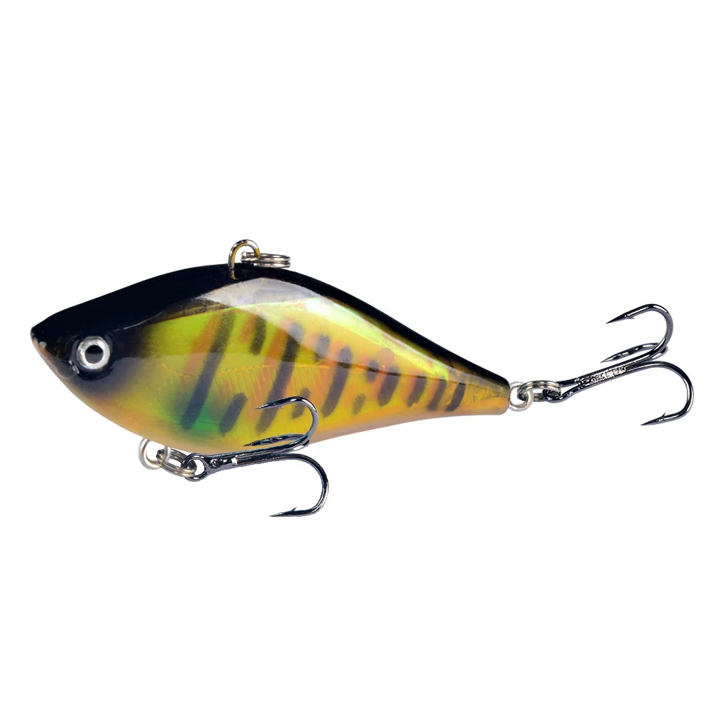 LINGYUE Fishing Wobbler Hard Platic VIB Fishing Lure 6CM 13G Isca Artificial Crankbait Fish Deep Water Swimbait carp fishing YY6