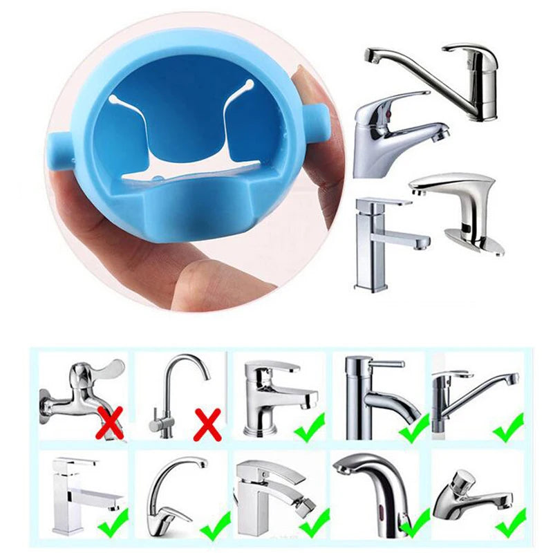 Lovely Cartoon Faucet Extender for Kids Hand Washing In Bathroom Sink Accessories Kitchen Convenient for Baby Washing Helper