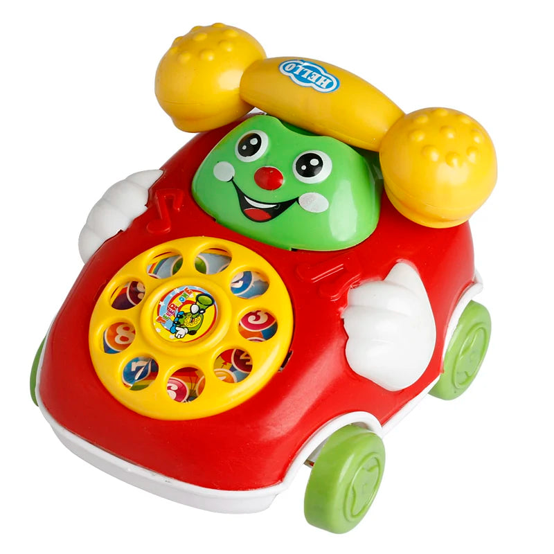 M89C1Pc Baby Toys Music Cartoon Phone Educational Developmental Kids Toy Gift New