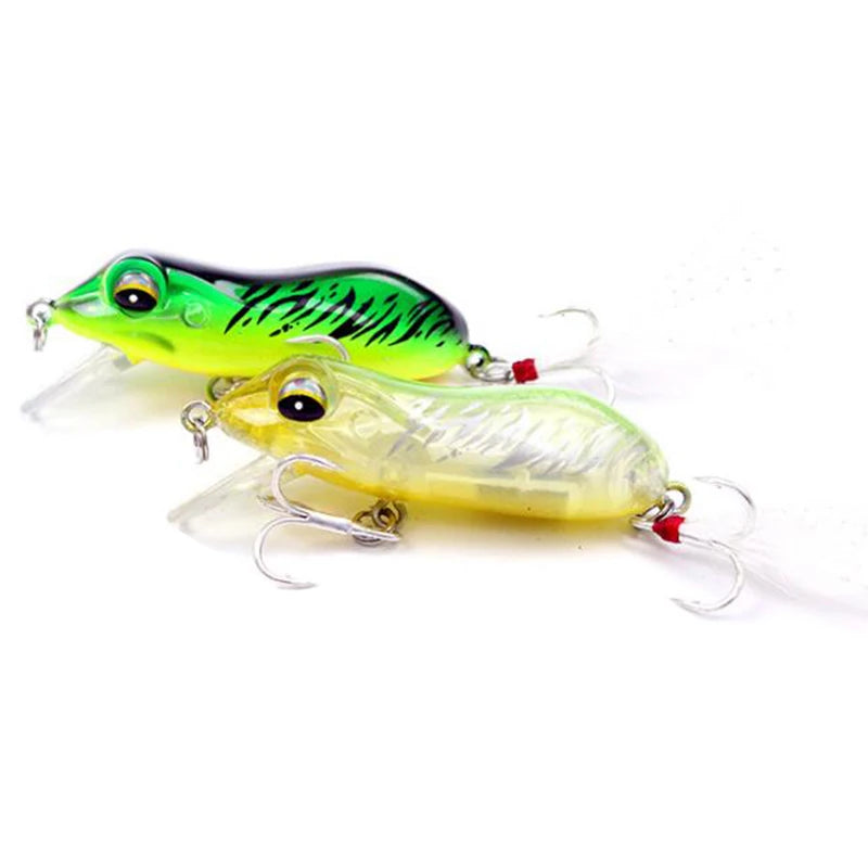 2022 NEW Frog Lure 5.5cm 10g For Fishing Lures Wobblers Pesca Isca Artificial Hard Bait Crankbait Minnow Trout River Stream Bass