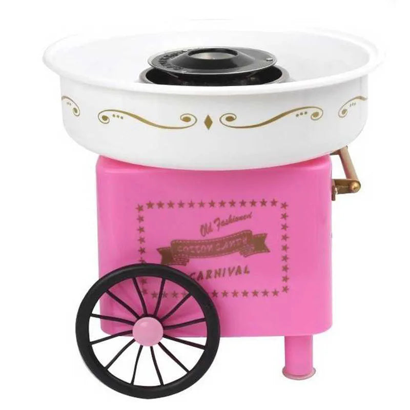 110-220V Mini Sweet  Automatic Cotton Candy Machine Household DIY 500W Cotton Candy Maker Sugar Floss Machine For Kids