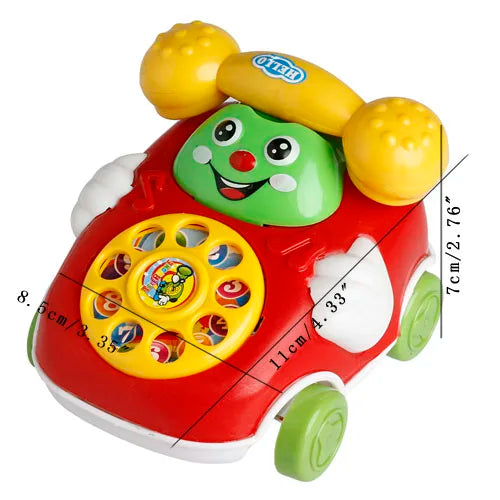 M89C1Pc Baby Toys Music Cartoon Phone Educational Developmental Kids Toy Gift New