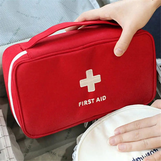 Portable Camping First Aid Kit Emergency pill Bag Storage Case Waterproof Car kits bag Outdoor Travel Survival kit Empty bag