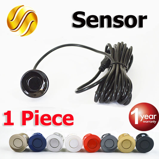 Car Parking Sensor Black Red Blue Silver Gold White Gray Champagne Gold Color for 22mm Sensor Kit Monitor Reverse System