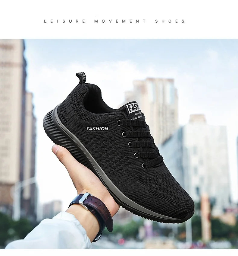 Fashion Men's Casual Shoes Lightweight Comfortable Walking Sneakers Mesh Training Shoes Male Tenis Masculino 2020