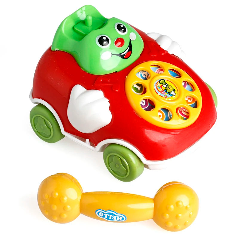 M89C1Pc Baby Toys Music Cartoon Phone Educational Developmental Kids Toy Gift New