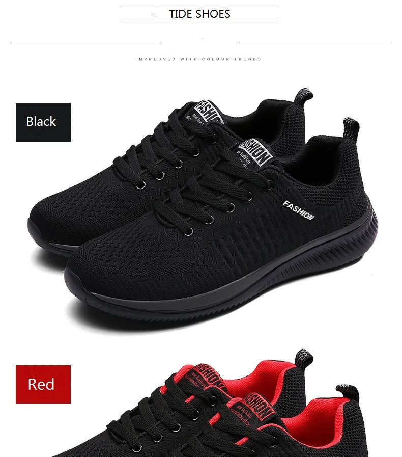 Fashion Men's Casual Shoes Lightweight Comfortable Walking Sneakers Mesh Training Shoes Male Tenis Masculino 2020