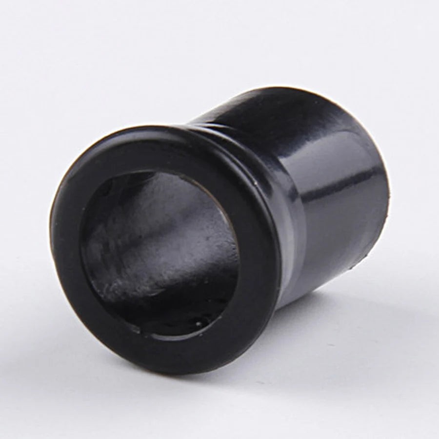 Lots 10pcs Black Rubber Tobacco Pipe Tip Grips Tobacco Smoking Pipe MOUTHPIECE BITES Smoking Pipe Clean Accessory Cleaner Tools