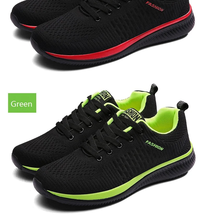 Fashion Men's Casual Shoes Lightweight Comfortable Walking Sneakers Mesh Training Shoes Male Tenis Masculino 2020