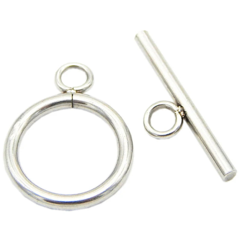 20sets/lot Stainless Steel OT Toggle Clasp Hook Rings Connectors DIY Necklaces & Bracelets Accessories for Jewelry Making DIY