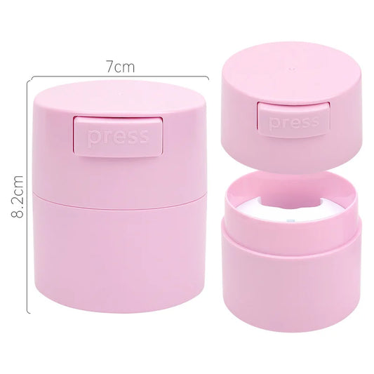 Eyelash Glue Storage Tank Holder Container Adhesive Stand Activated Carbon Sealed Cosmetic Jar eyelash Extension Makeup Tool