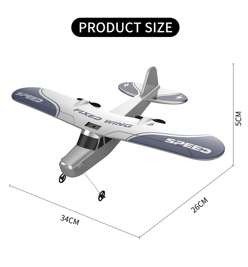 2.4G TY9 RC Glider With LED Hand Throwing Wingspan Remote Control Plane Model Electric Aldult Professional Drone Toys for boys