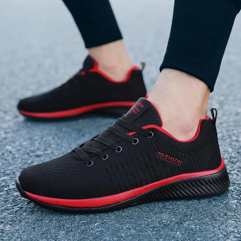 Fashion Men's Casual Shoes Lightweight Comfortable Walking Sneakers Mesh Training Shoes Male Tenis Masculino 2020