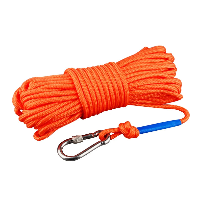 Strong Fishing Magnet 400-700LBS Underwater Searching Salvage Magnets N52 Neodymium Permanent Rear Earth 20m Rope