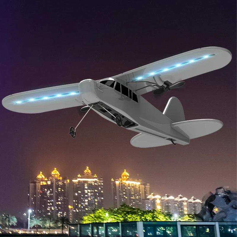 2.4G TY9 RC Glider With LED Hand Throwing Wingspan Remote Control Plane Model Electric Aldult Professional Drone Toys for boys