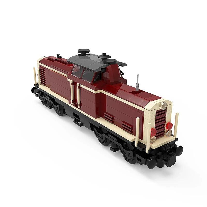 Moc High-Tech City Train Railways Building Blocks Set Retro Steam Train Carriage Bricks Constructor DIY Toys Birthday xmas Gifts